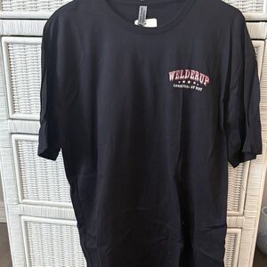 Next Level Apparel Black Graphic Tee